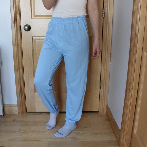 Light Blue Joggers - Picture 2 of 5